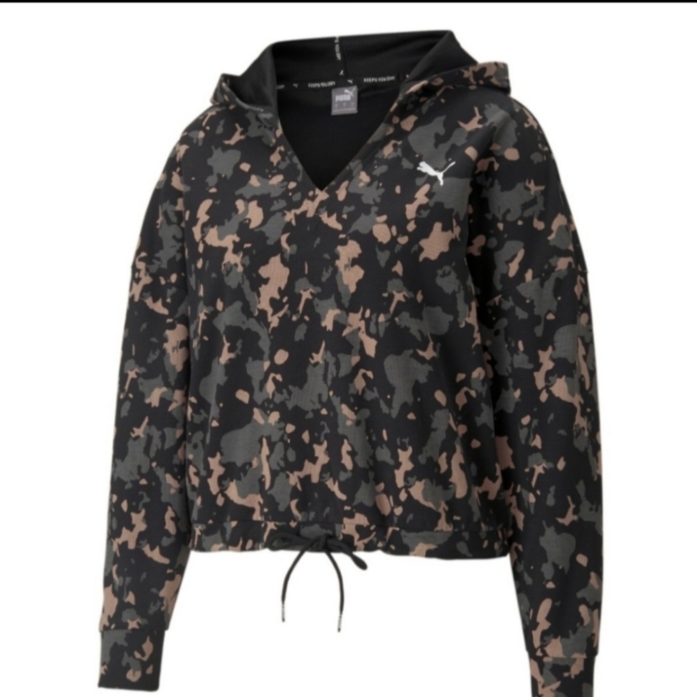 Puma cropped hoodie